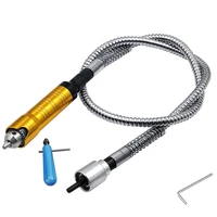 flexible shaft for electric grinder with 0 3 6 5mm chuck handle extension cable for electric drill rotary grinder tool