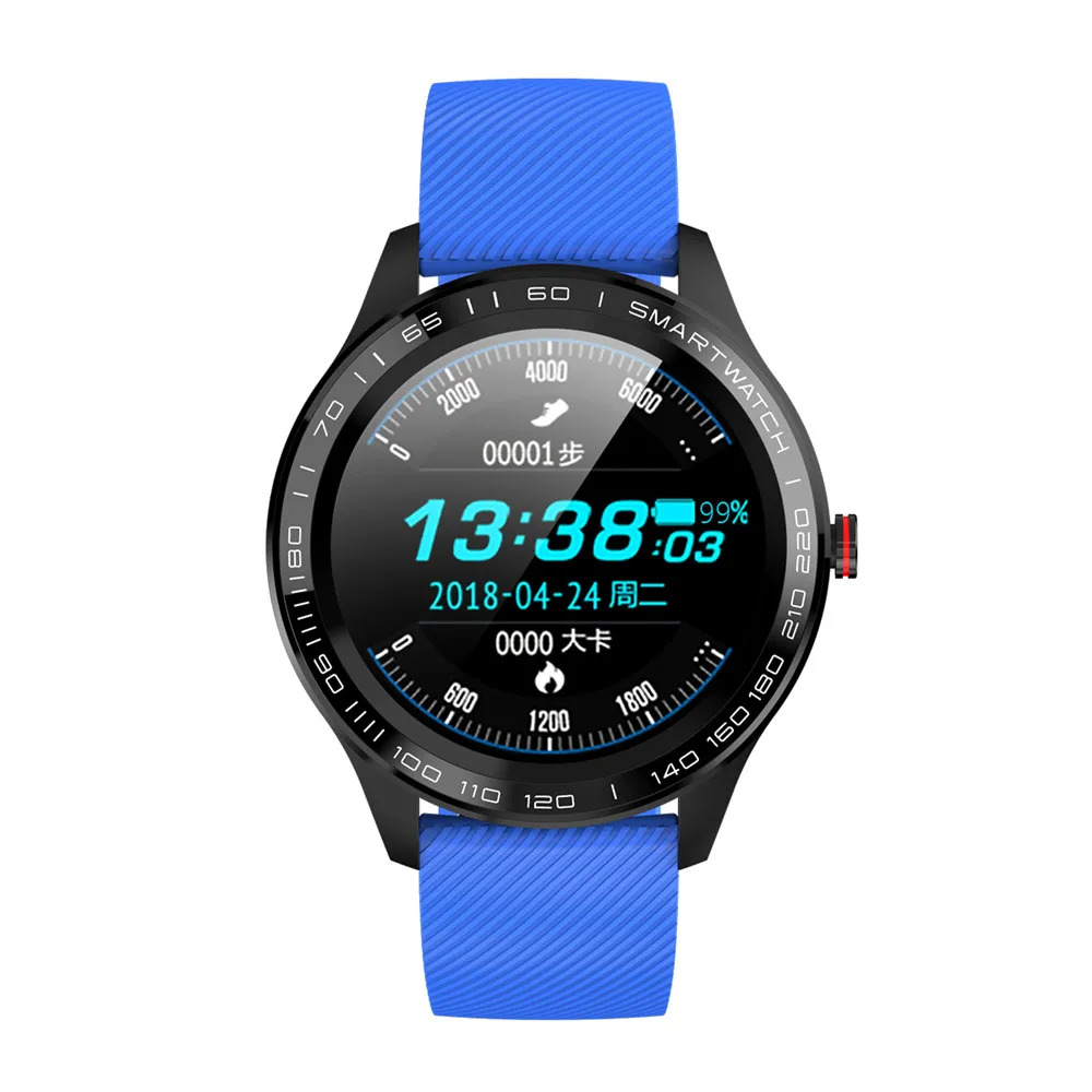 L9 Смарт часы ЭКГ сердечный ритм звонки напоминание полный сенсорный Smartwatch IP68 Водонепроницаемые часы для мужчин для Android IOS PK L7 GT2