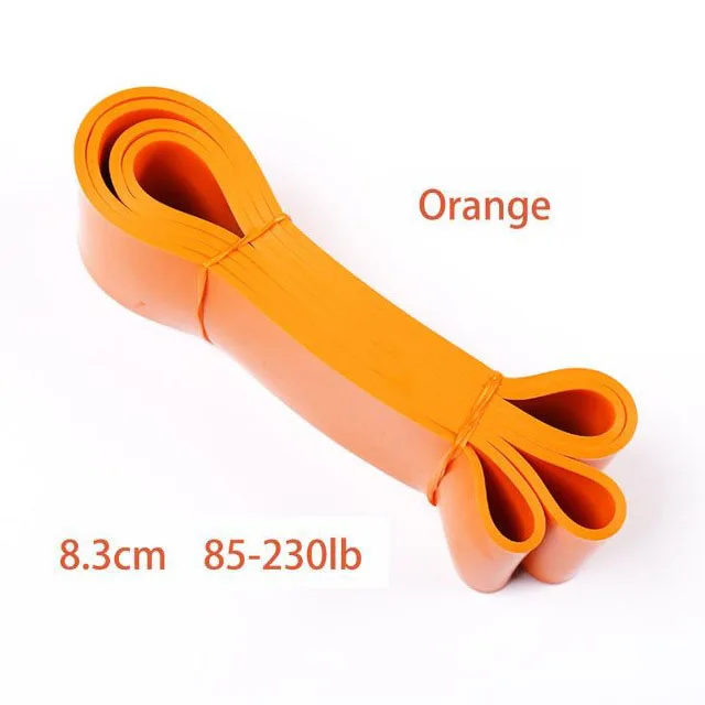 wide 83 mm Fitness Rubber Bands Resistance Band Unisex 208 cm Yoga Athletic Elastic Bands Loop Expander for Exercise Sports Equipment - Цвет: wide 83 mm