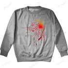 Мужская хлопковая толстовка с капюшоном, модный компьютер, процессор, ядро, мужской гик, ботаник, хакер, ПК, геймер, унисекс, брендовая Весенняя Толстовка