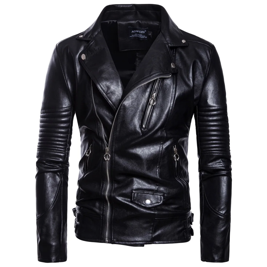 

New Arrival Spring Autumn Plus-size Men's Leather Jacket for Men