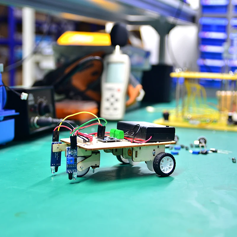 SZ паровой набор &quotсделай сам&quot с инфракрасным поиском автомобиля научная школа