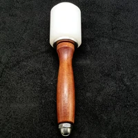 330gram nylon hammer head with wood handle leather carving hammer