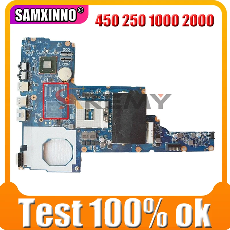 

Материнская плата AKemy для ноутбука HP 450 250 1000 2000 HM70, материнская плата 685768-001 685768-601 6050A2493101-MB-A02 SJTNV