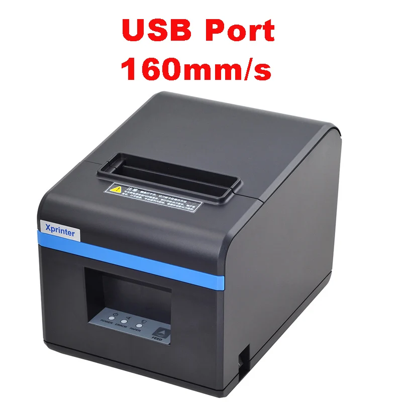 Xprinter 80 мм термопринтер POS принтер USB Bluetooth Ethernet порт с автоматическим резаком Поддержка Android, iOS, Планшет iPad - Цвет: USB Port