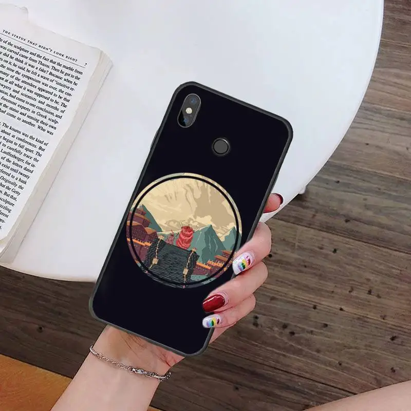 

Vintage Japanese Ukiyo-e Phone Case For Xiaomi Redmi 7 9t 9se k20 mi8 max3 lite 9 note 8 9s 10 pro Soft Silicone Shell Cover