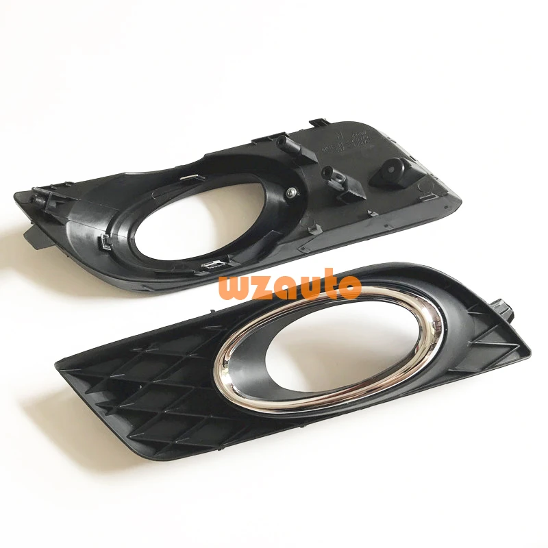 RH LH пара автомобильный передний бампер решетка противотуманная фара