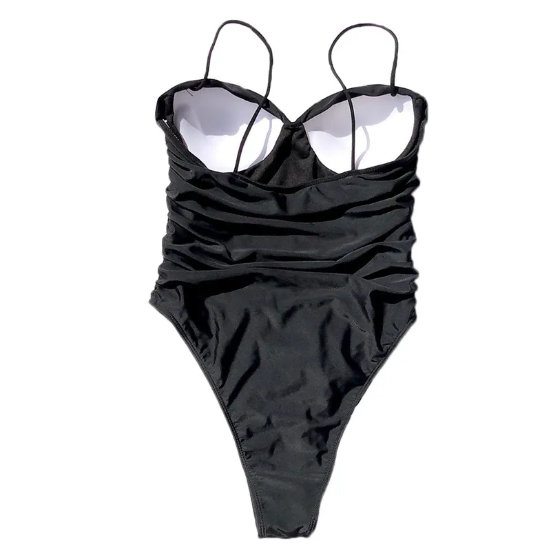 Лето 2020 женский слитный купальник пляжная одежда без рукавов купальники