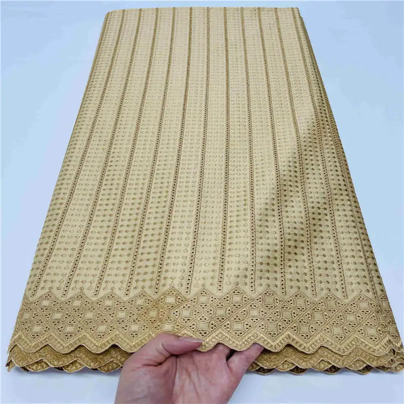 

Latest Cotton African Nigerian Dry Lace Fabric High Quality Swiss Voile Lace In Switzerland For Everyone Daily Cloths ! HL30930