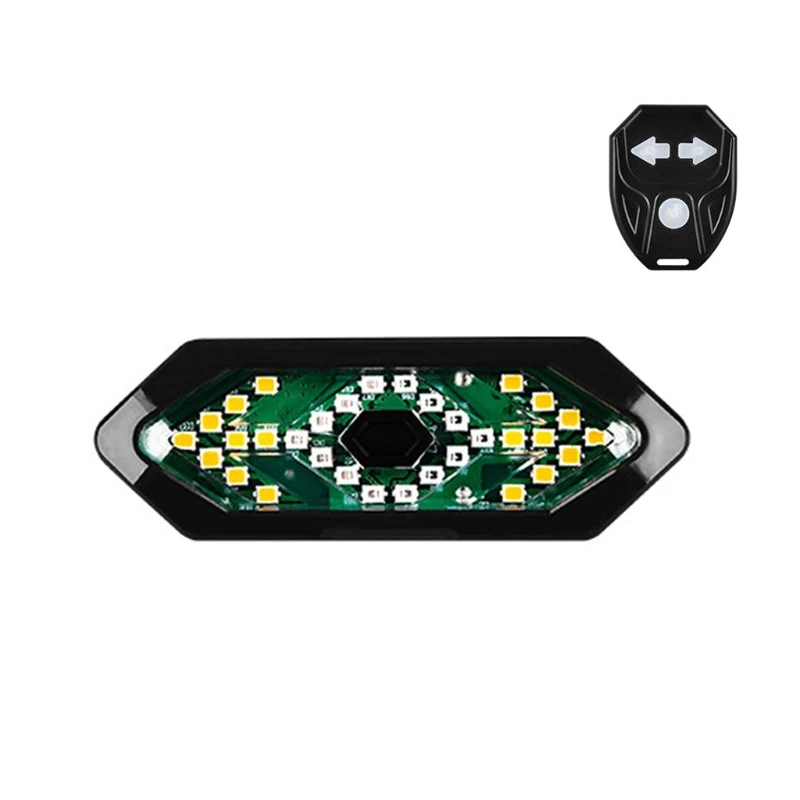 

Bicycle Night Riding Warning Taillight Left / Right Turn Signal Light USB Charge