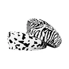 2020 осень-зима узор корова теплый Хлопковый жакет Восьмиугольные шляпы для женщин и девочек береты, насыщенные цвета Трикотажная Шапочка 12