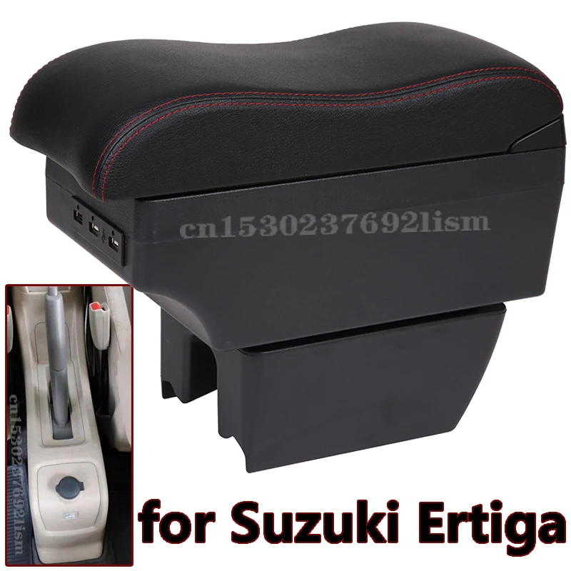 

Подлокотник для Suzuki Ertiga, Универсальная автомобильная центральная консоль, аксессуары для модификации, аксессуары для автостайлинга