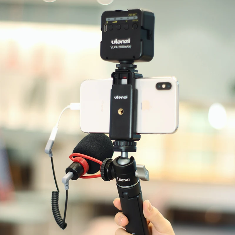 Мини Трипод для смартфона Sony A6400 со светодиодной подсветкой|Штативы| |
