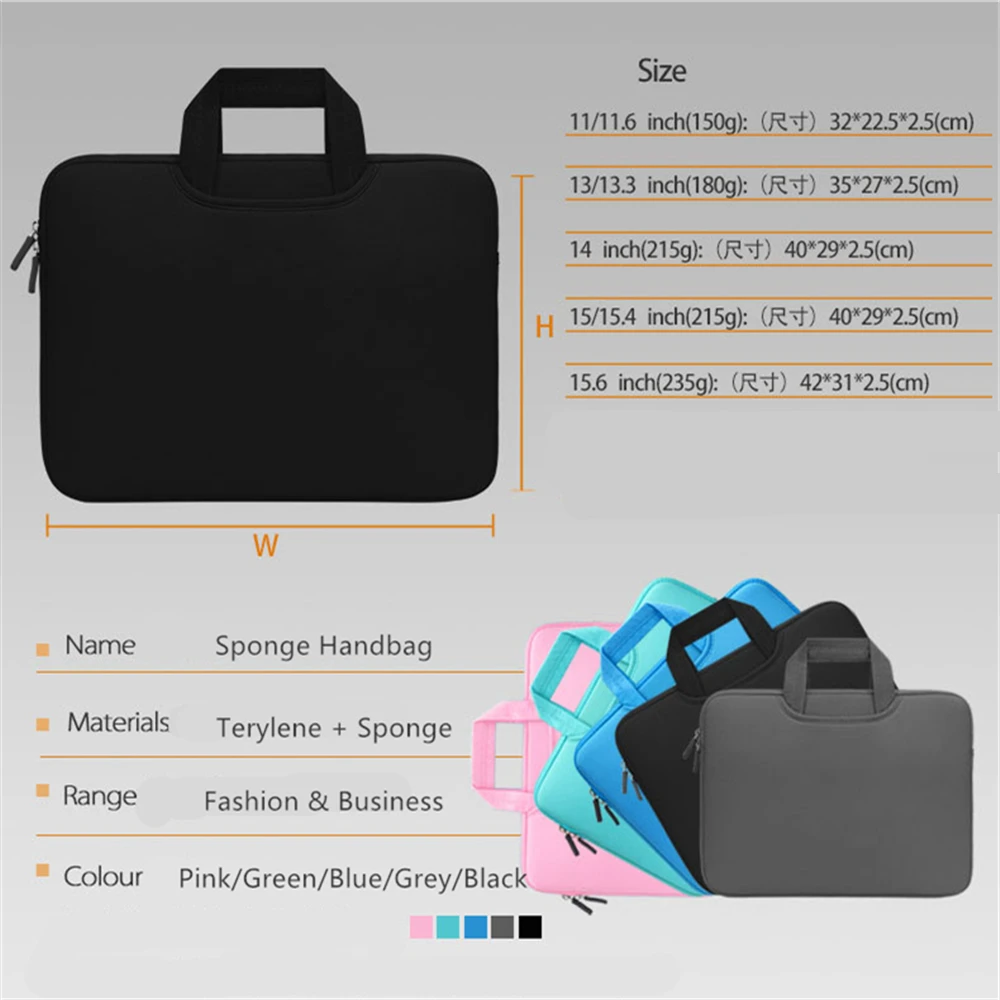 Чехол KISSCASE для ноутбука Macbook Air Pro Retina 13 15 чехол 6 сумка Dell Acer Asus HP деловая