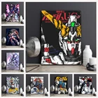 Постер Gundam из аниме, холст, комиксы, винтажная Раскраска по номерам, настенное искусство, гостиная, кабинет, детская комната, спальня, домашний декор
