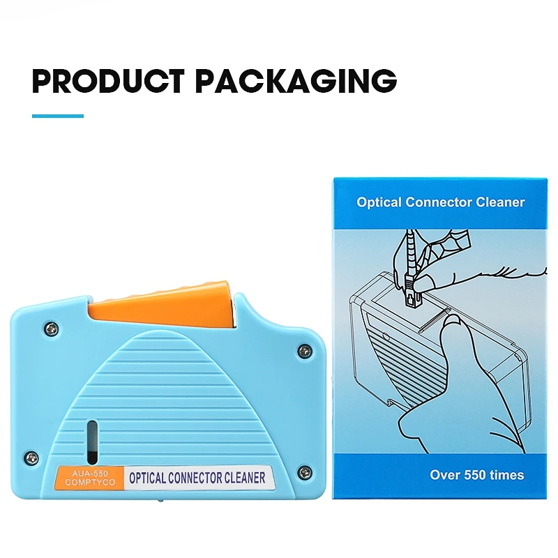 

Aua-550 Optical Fiber Connector Cleaner Fiber Conector Cleaning Cassette Cassette Cleaner Fiber Optic Cleaning Box
