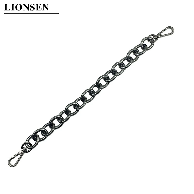 Lionsen 30 см сменная металлическая цепочка для ручных сумок сумка античный бронзовый серебристый DIY аксессуары для сумок ремень фурнитура