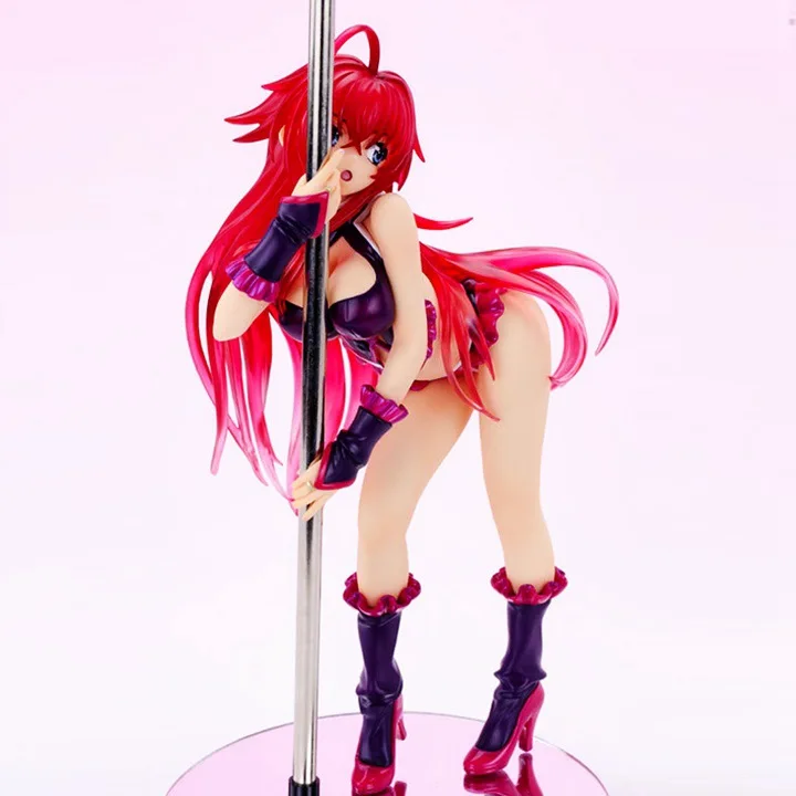 30 см высокая школа DXD Сексуальная Rias Gremory Pole танцевальные фигурки аниме ПВХ brinquedos