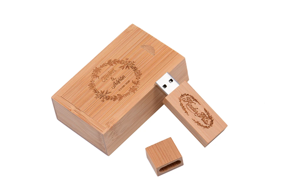JASTER высокоскоростной USB 2,0 Пользовательский логотип деревянная флеш-карта usb флеш-накопитель Флешка 4 ГБ 8 ГБ 16 ГБ 32 ГБ U диск свадебный подарок