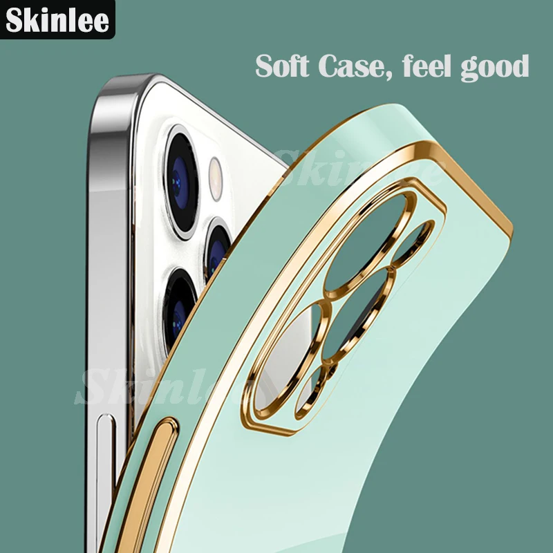 Чехол Skinlee для Realme 8 5G Мягкий противоударный бампер с Кленовым листом чехол