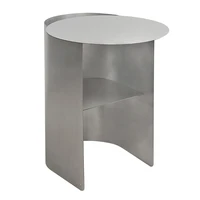 modern simple stainless steel side table small apartment mini coffee table nordic storage rack bedside table