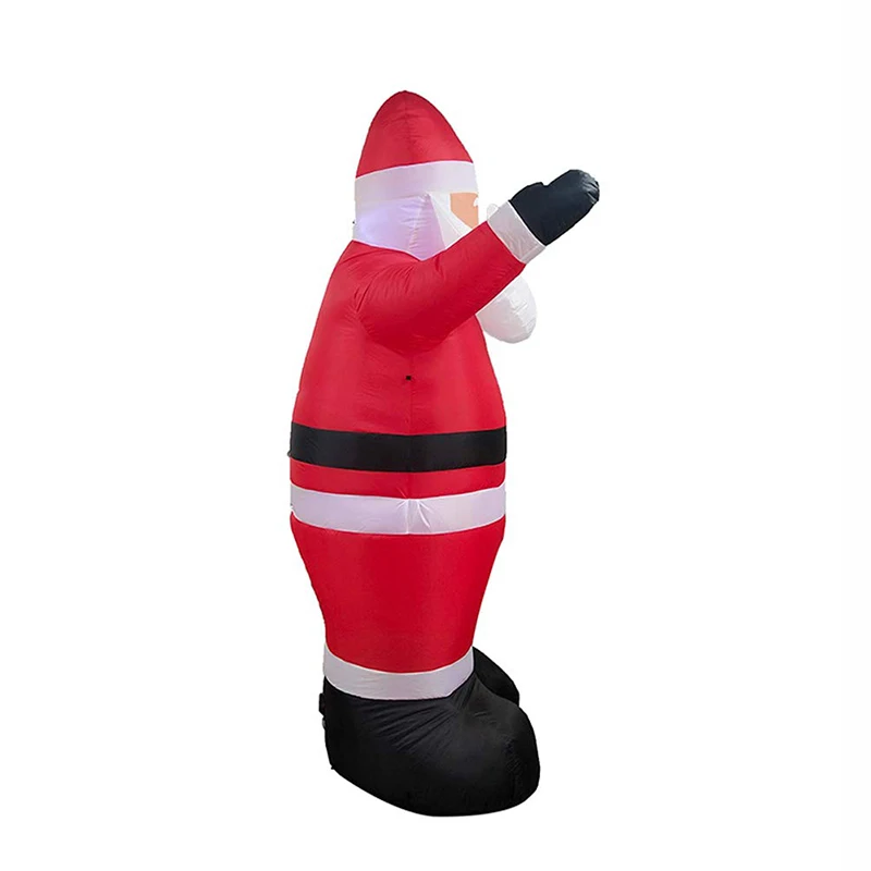 

Christmas Inflatable Outdoor 120cm Led Christmas Santa Claus Lights Christmas Decoration Blower 4FT Claus Light Up Outdoor