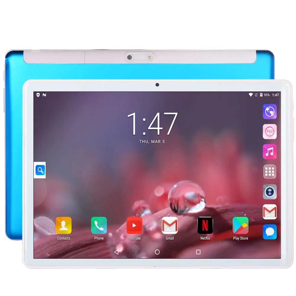 Новые поступления 10 1 дюймов 3G телефон вызов планшетный ПК Android 7 0 четырехъядерный