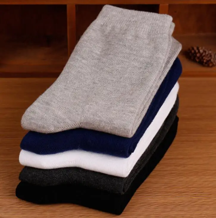 5 пар/партия мужские хлопковые носки|Мужские носки| |