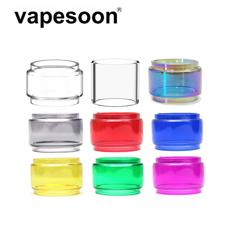 

20pcs/lot Colorful Clear Replacement Glass Tube for Eleaf Melo 5 Atomizer 4ml/2ml Tank