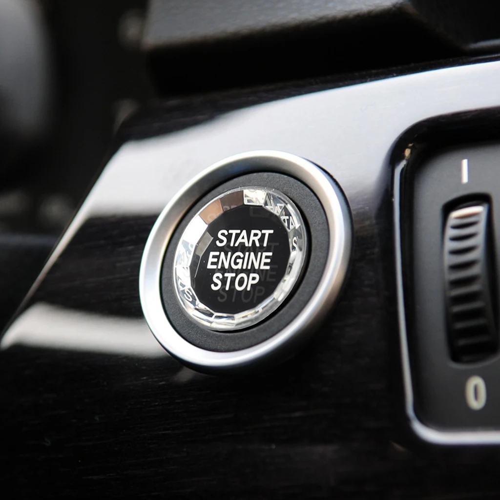 

Engine Start Stop Switch Button Cover Trim fits for BMW E90 E91 E92 E84 E70