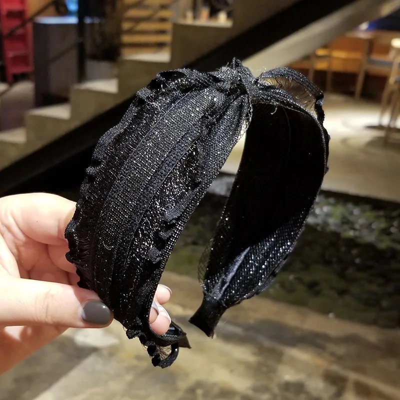 

2021 NEW Top Knot Turban Twist Hairband Retro Elastic Hair Hoop Headwrap Headband for Women Print Headdress Accessories