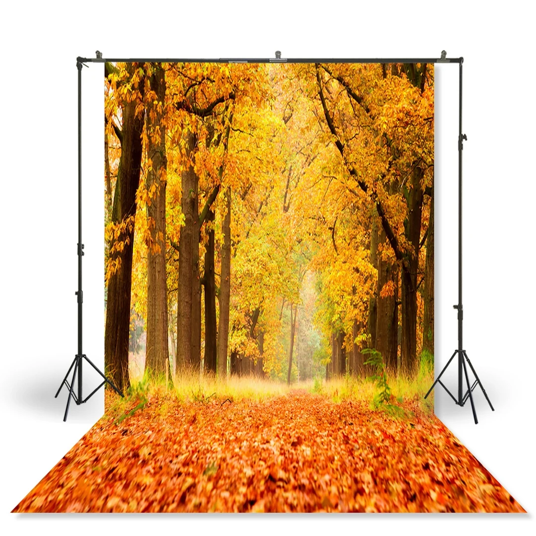 Фотография HUAYI Фотофон для детской студийной фотосъемки на день рождения Осенние
