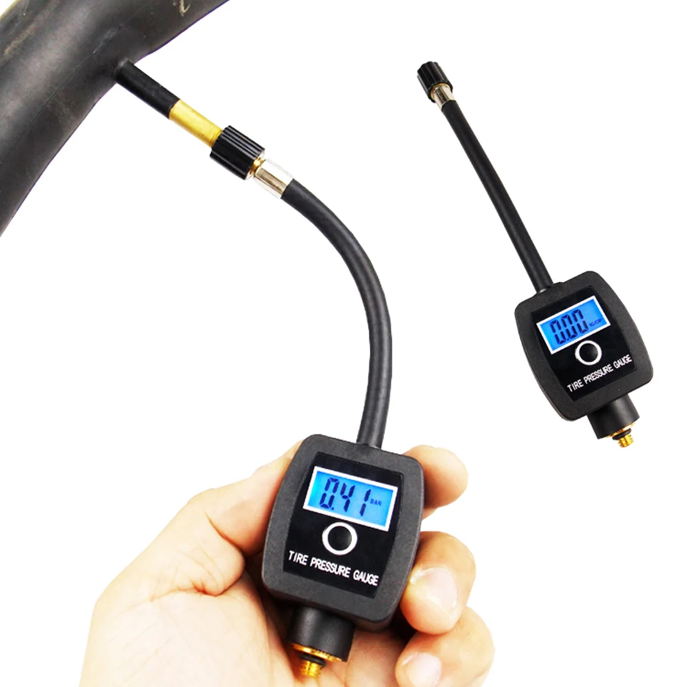 

High Accuracy Tire Pressure Gauge Black PSI For Accurate Car Air Pressure For Car Truck Motorcycle Repair tools bike accessories