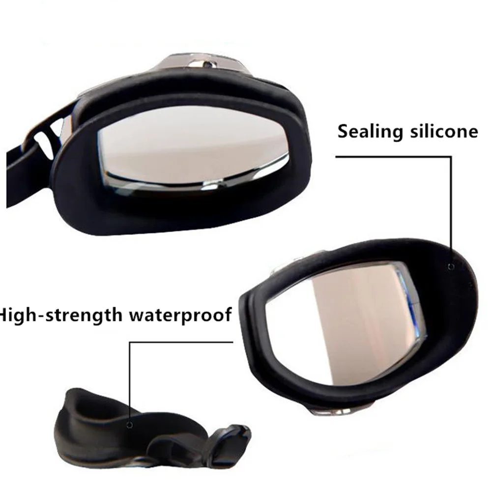

Waterproof Swimming goggles Anti-fog Anti-ultraviolet Send earplugs Flat