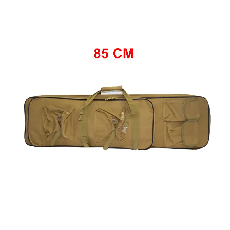 85cm sand Открытый военный рюкзак 85 95 120 см для винтовки, охотничий рюкзак, тактический страйкбол, нейлоновый квадратный чехол для переноски двойной винтовки, мягкая сумка, защитный чехол для оружия - Цвет: 85cm sand