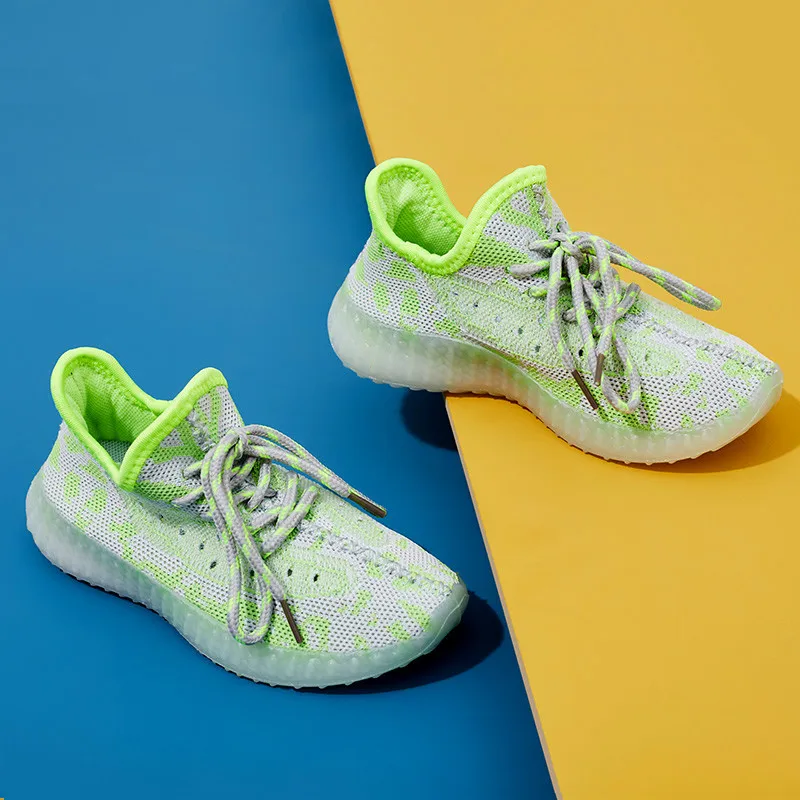 Children Boys Sports Shoes Girls Runing Sneakers Kids Chase Breathable Wild Mesh 2020 Summer Autumn New | Детская одежда и обувь