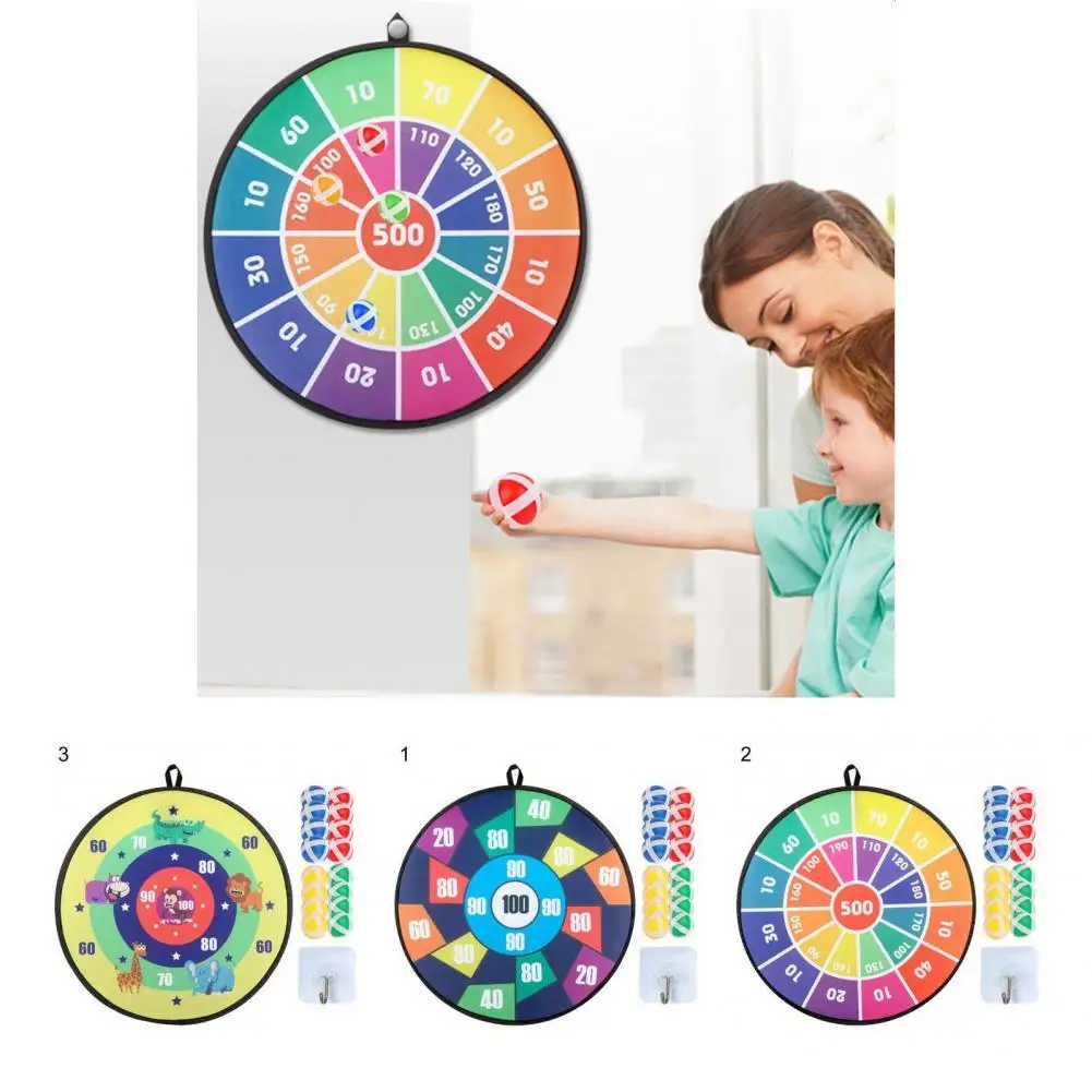 

Dart Games Useful Education Kids Dart Board Sticky Ball Well Adhesive Dartboards Toy