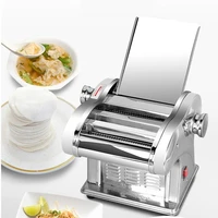 stainless steel household electric pasta pressing machine ganmian mechanism commercial electric noodle makers machine for sell