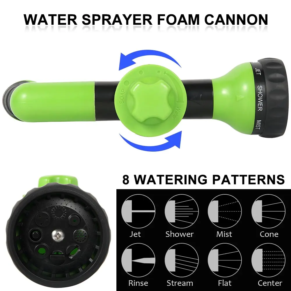 Высокое качество пены автомобиля распылитель для омывателя садовый шланг сопло