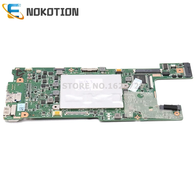 NOKOTION NBGKK11002 CA4DB CA4DB_10L основная плата для acer Swift3 SF314 SF314-51 Материнская плата ноутбука SR2EY I5-6200U Процессор полный тест