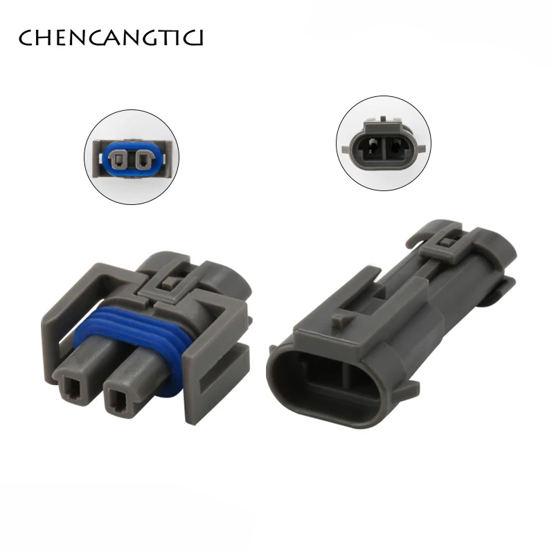 5 комплектов Delphi 2 Pin 12162017 H1348 2P H1490 автомобильный водонепроницаемый разъем Женский