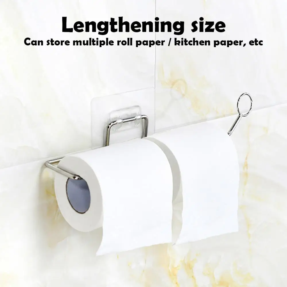 Держатель для кухонной бумаги вешалка рулонная полотенец Ванная комната Туалет