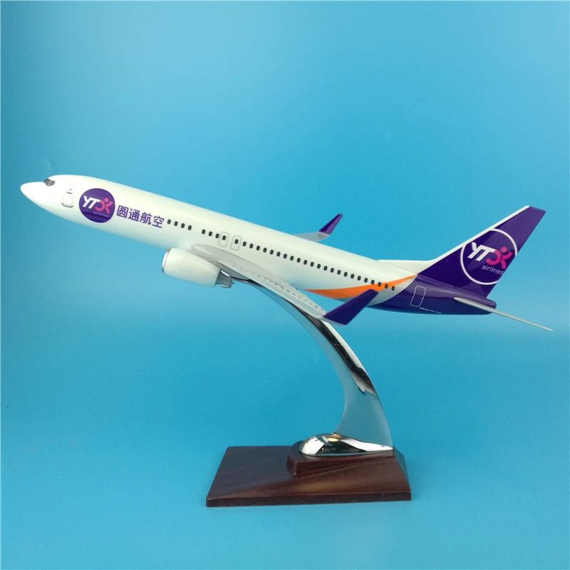 30 см Yuantong экспресс авиакомпании грузовые авиалинии B737 модель самолета логистика