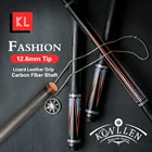 KONLLEN углеродное волокно пул Cue Stick кожаный захват 38*8 радиальный штырь технология вал Встроенный 4 Карбоновые трубки стык бильярдный Cue Kit