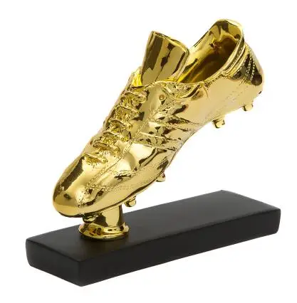 FOOTBALL MEMORABILIA WORLD CUP STRIKER GOLDEN SHOE AWARD TROPHY CRISTIANO RONALDO MESSI PRESENTS BIRTHDAY CRAFTS STATUE | Дом и сад