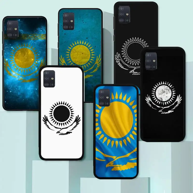 

Kazakhstan flag Phone Case For Huawei Y7 Y9 Y6 Y5 Y8 8S 8P Nova 7 6 5 4 3 Pro 2018 2019 4G 5G SE Fundas Cover