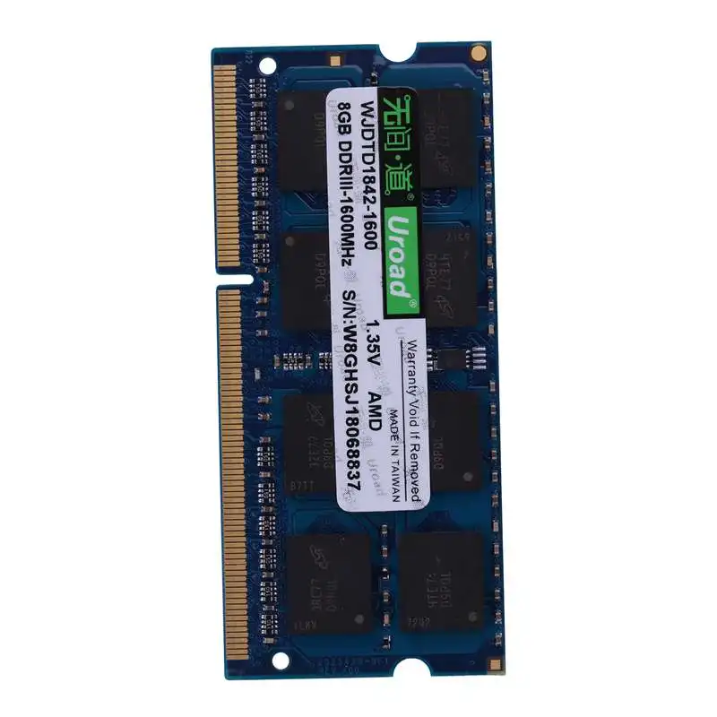 Uroad DDR 3 3l Память RAM 8G 1600Mhz 1 35 V для ноутбуков AMD PC Notebook(8G)|Оперативная память| |