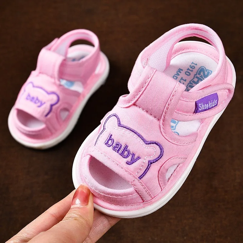

Summer Infant Toddler Shoes Baby Girls Boys Shoes Non-Slip Breathable Kids Children Anti-collision Casual Beach Shoes