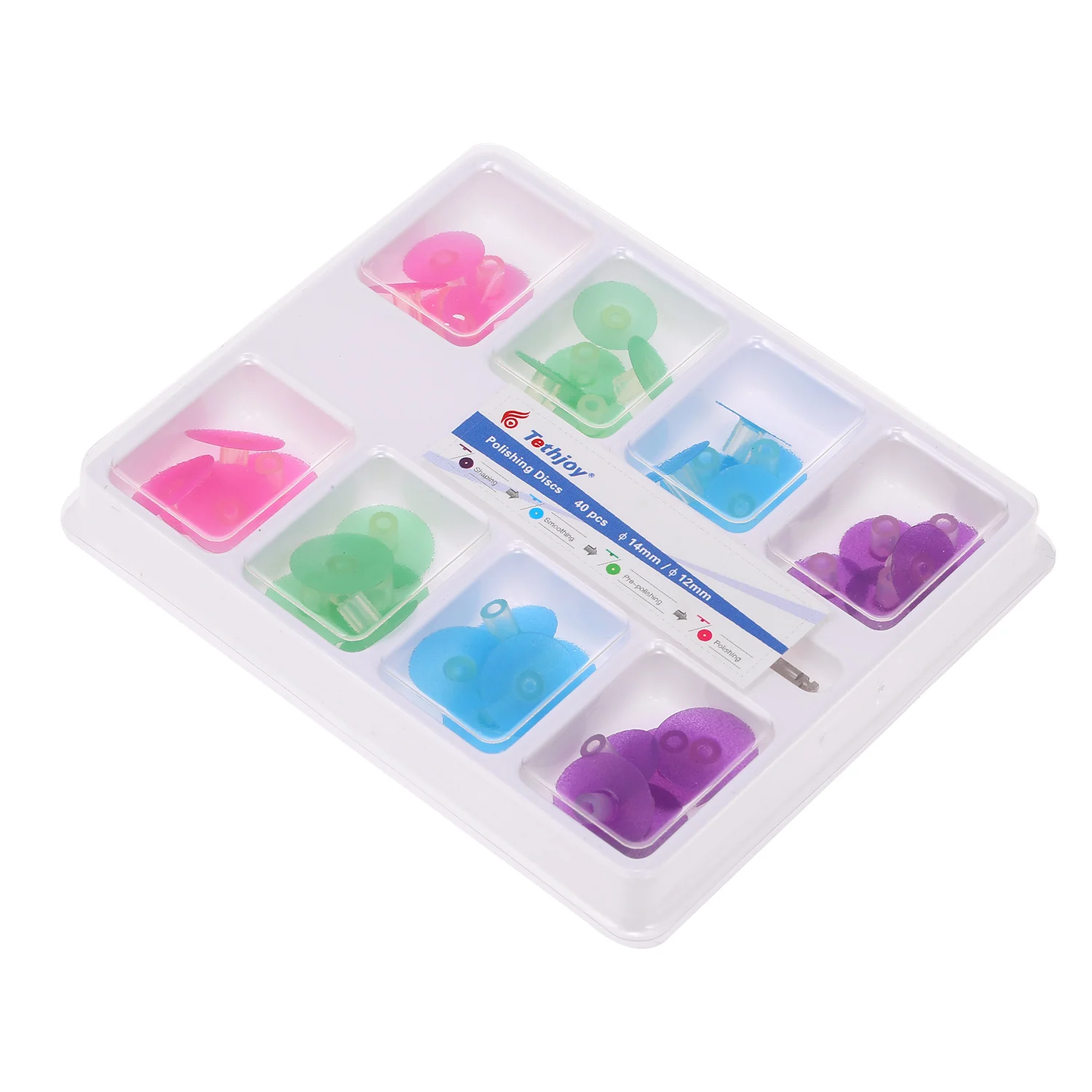 Набор стоматологических принадлежностей Диаметр шлифовального диска 12 мм/14 мм 40