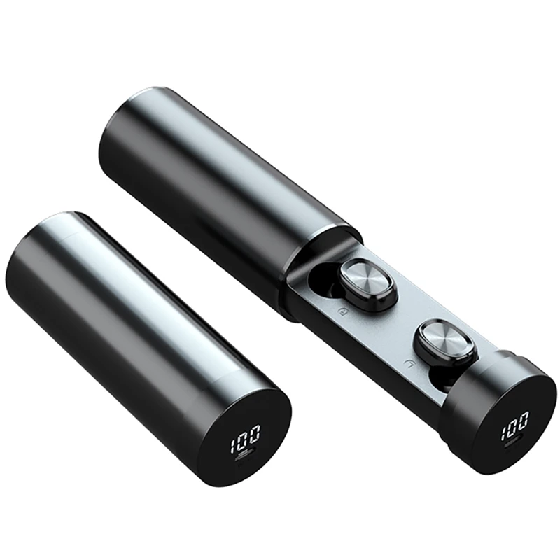 B9 TWS Bluetooth гарнитура 5 0 Беспроводная 8D HIFI Спортивная Двусторонняя стерео для